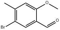 5-Bromo-2-methoxy-4-methyl-benzaldehyde Structure