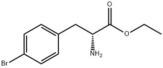 4-bromo- D-Phenylalanine, ethyl ester Structure