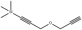 Silane, trimethyl[3-(2-propynyloxy)-1-propynyl]- Structure