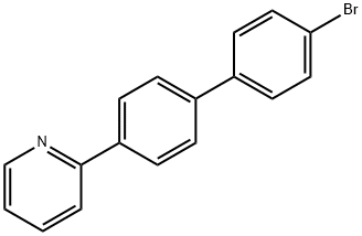 2-(4'-bromobiphenyl-4-yl)pyridine 구조식 이미지