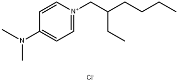 Pyridinium, 4-(dimethylamino)-1-(2-ethylhexyl)-, chloride Structure