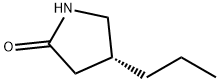 (R)-4-Propylpyrrolidin-2-one 구조식 이미지