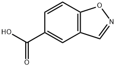 1,2-Benzisoxazole-5-carboxylic Acid 구조식 이미지