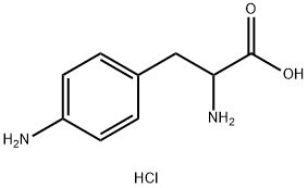 4-amino- Phenylalanine, dihydrochloride Structure