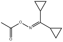 Cyclopropyl ketone, O-acetyloxime (7CI) Structure