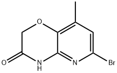 6-Bromo-8-methyl-4H-pyrido[3,2-b][1,4]oxazin-3-one 구조식 이미지