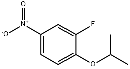 2-Fluoro-1-isopropoxy-4-nitrobenzene 구조식 이미지
