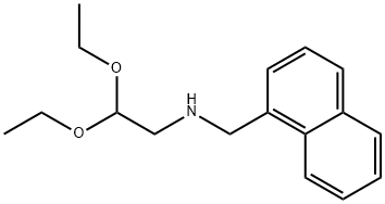 2,2-diethoxy-N-(naphthalen-1-ylmethyl)ethan-1-amine Structure