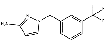 1-[3-(трифторметил)бензил]-1H-пиразол-3-амин структурированное изображение