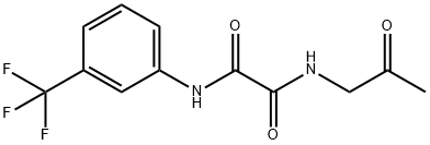N1-(2-oxopropyl)-N2-(3-(trifluoromethyl)phenyl)oxalamide Structure