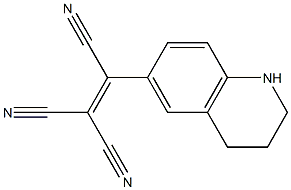 6-Tricyanovinyl-1,2,3,4-tetrahydroquinoline Structure