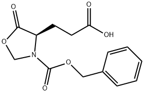 (R)-3-(3-(benzyloxycarbonyl)-5-oxooxazolidin-4-yl)propanoic acid Structure