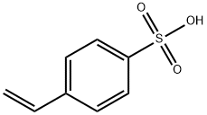 Benzenesulfonic acid, 4-ethenyl- 구조식 이미지