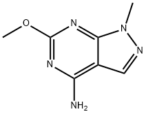 6-Methoxy-1-methyl-1H-pyrazolo[3,4-d]pyrimidin-4-amine Structure