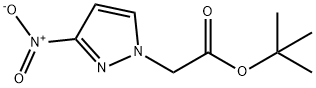 tert-butyl 2-(3-nitro-1H-pyrazol-1-yl)acetate Structure