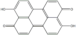 4,10-dihydroxyperylene-3,9-dione 구조식 이미지