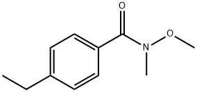 4-ethyl-N-methoxy-N-methylbenzamide Structure
