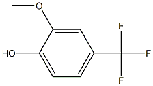 2-methoxy-4-(trifluoromethyl)phenol 구조식 이미지