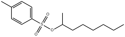 2-Octanol, 4-methylbenzenesulfonate 구조식 이미지