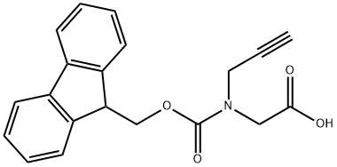 Fmoc-d-propargylglycine Structure