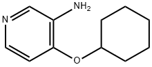 4-Cyclohexyloxy-pyridin-3-ylamine 구조식 이미지