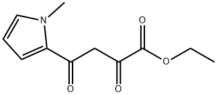 ethyl 4-(1-methyl-1H-pyrrol-2-yl)-2,4-dioxobutanoate Structure