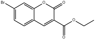 ethyl 7-bromo-2-oxo-2H-chromene-3-carboxylate 구조식 이미지