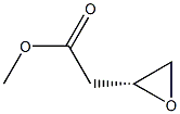 Oxiraneacetic acid, methyl ester, (R)- 구조식 이미지