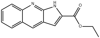 ethyl 1H-pyrrolo[2,3-b]quinoline-2-carboxylate Structure