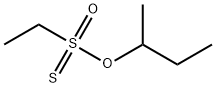 Ethanesulfonothioic acid, S-butyl ester Structure