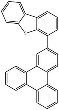 4-(triphenylen-2-yl)dibenzo[b,d]thiophene Structure