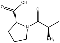 D-Proline, 1-D-alanyl- 구조식 이미지
