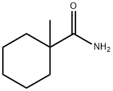 1-METHYLCYCLOHEXANECARBOXAMIDE Structure