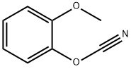 Cyanic acid, 2-methoxyphenyl ester Structure