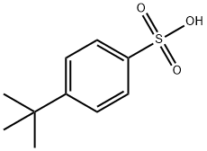 Benzenesulfonic acid,4-(1,1-dimethylethyl)- 구조식 이미지