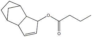 3a,4,5,6,7,7a-헥사하이드로-4,7-메타노-1H-인데닐부타노에이트 (CAS NO. 113889-23-9) 구조식 이미지