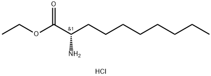 S-2-amino-Decanoic acid ethyl ester hydrochloride Structure