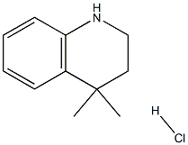 1,2,3,4-tetrahydro-4,4-dimethylquinoline hydrochloride 구조식 이미지
