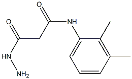 N-(2,3-dimethylphenyl)-3-hydrazinyl-3-oxopropanamide Structure