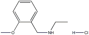 N-(2-methoxybenzyl)ethanamine hydrochloride Structure