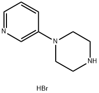 1-(3-pyridinyl)piperazine dihydrobromide 구조식 이미지