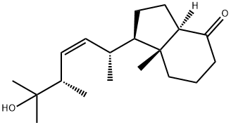 (1R,3aR,7aR)-1-((2R,5S,Z)-6-hydroxy-5,6-dimethylhept
-3-en-2-yl)-7a-methyloctahydro-4H-inden-4-one Structure