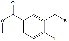 Methyl 3-(bromomethyl)-4-iodobenzoate Structure