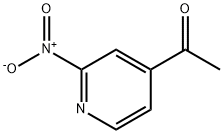 1-(2-Nitropyridin-4-yl)ethanone 구조식 이미지