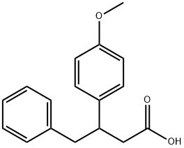 118806-78-3 3-(4-methoxyphenyl)-4-phenylbutanoic acid