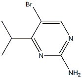 5-BROMO-4-ISOPROPYLPYRIMIDIN-2-AMINE 구조식 이미지