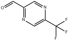 5-(trifluoromethyl)pyrazine-2-carbaldehyde 구조식 이미지