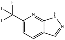 6-(Trifluoromethyl)-1H-pyrazolo[3,4-b]pyridine 구조식 이미지