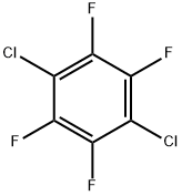 Benzene, 1,4-dichloro-2,3,5,6-tetrafluoro- 구조식 이미지