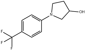 1-(4-(Trifluoromethyl)phenyl)pyrrolidin-3-ol Structure